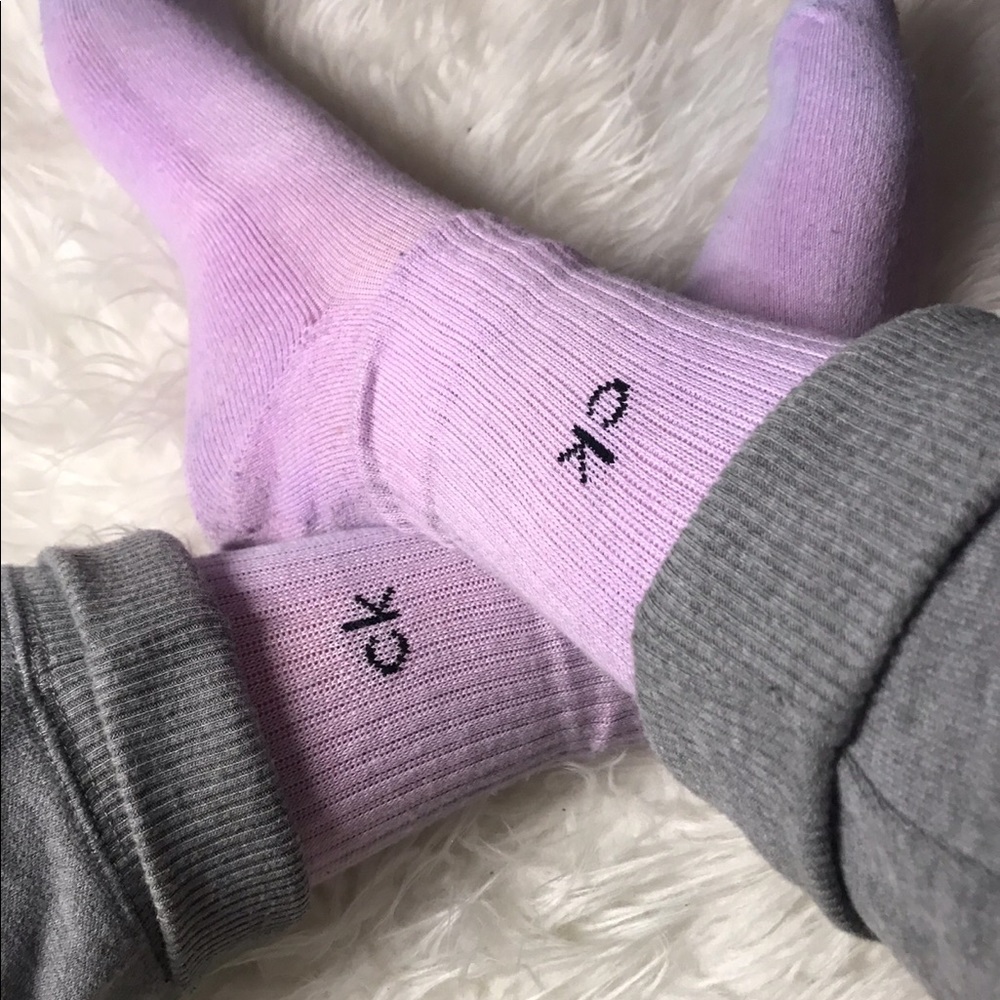 Purple socks